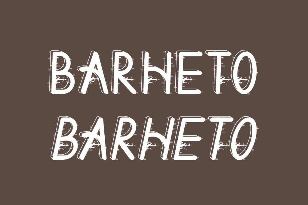 Barheto Demo Font Family