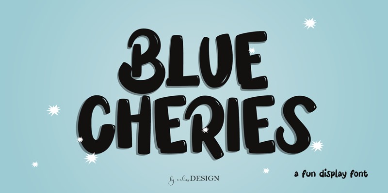 Blue Cheries