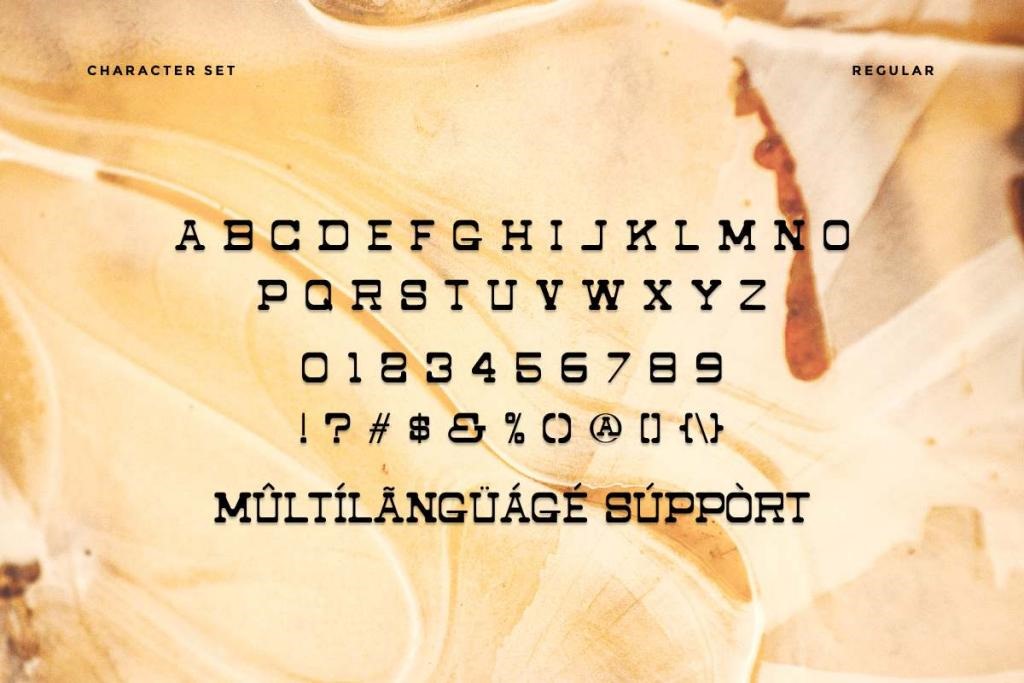 Brownfiled Demo Font Family