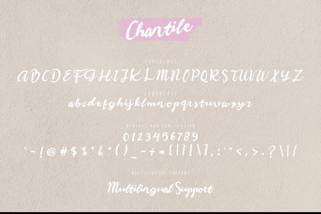 Chantile Font