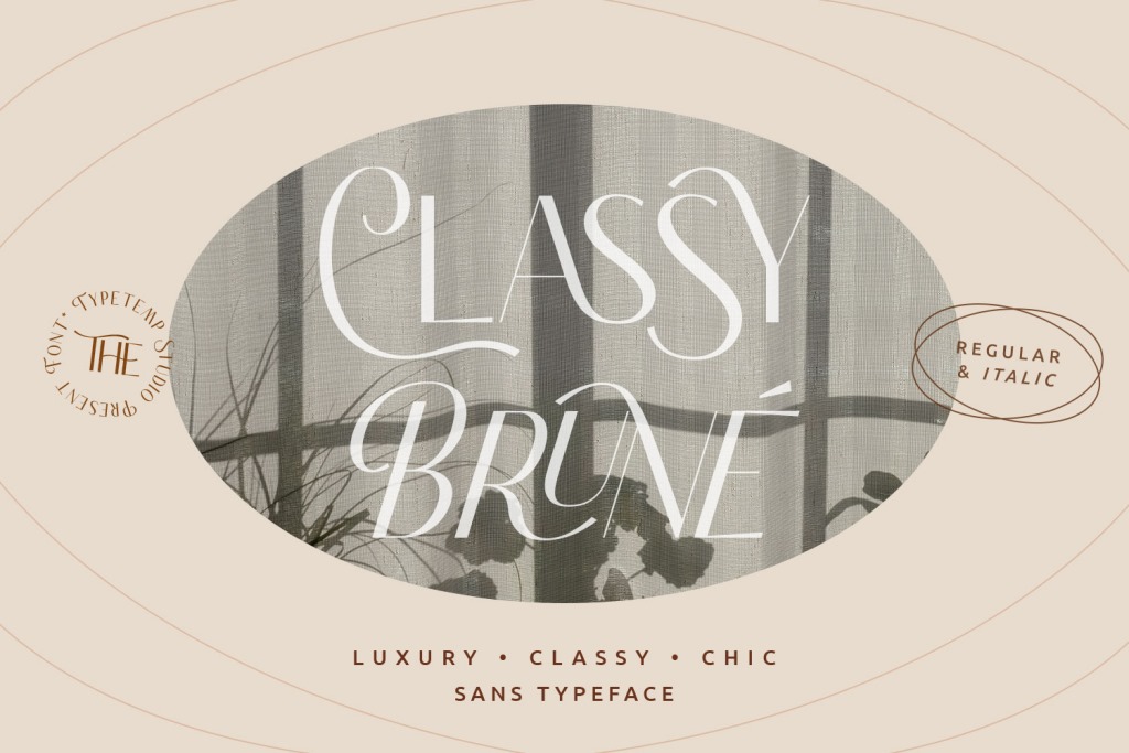 Classy Brune Font Family