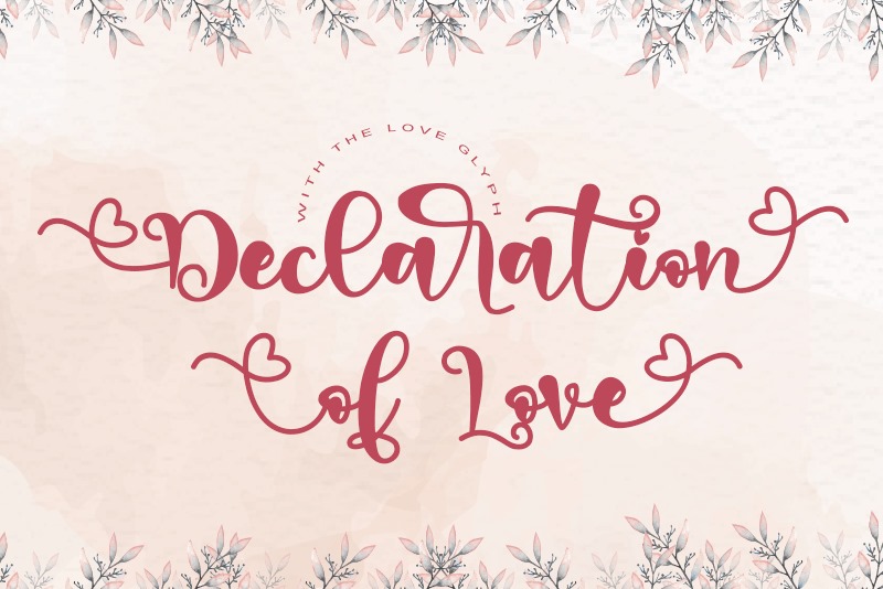 Declaration Of Love