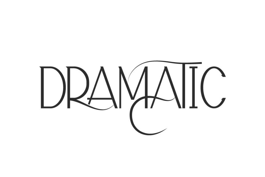 Dramatic Demo Font