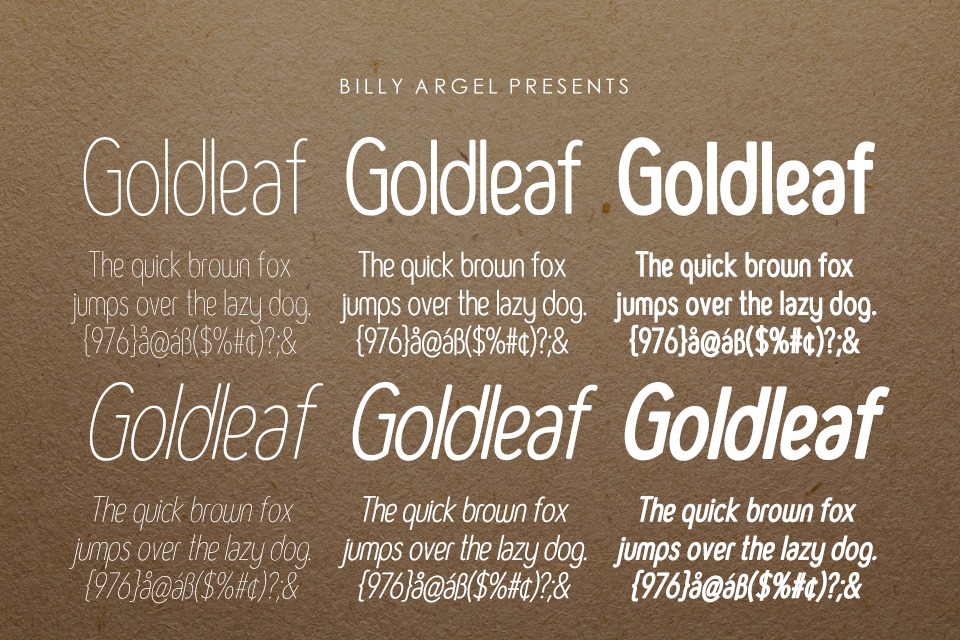 GOLDLEAF BOLD PERSONAL USE