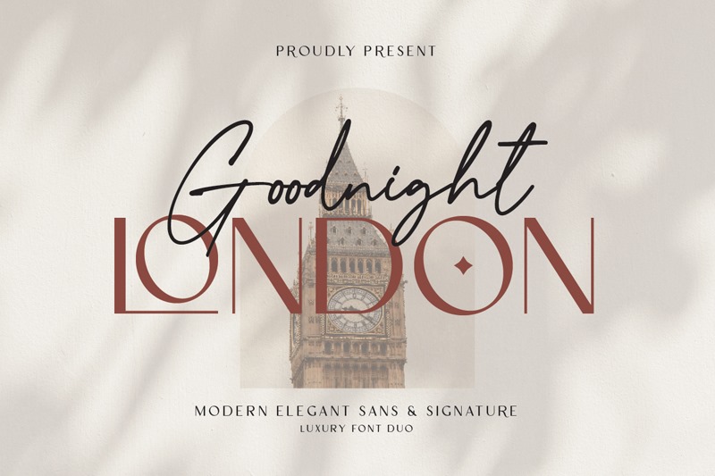 Goodnight London Sans
