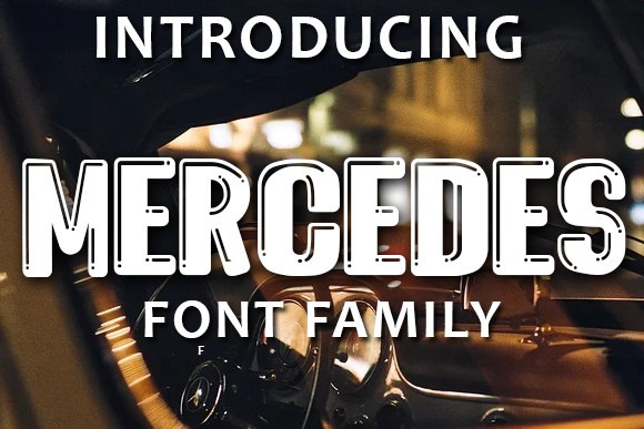 Mercedes Font Family