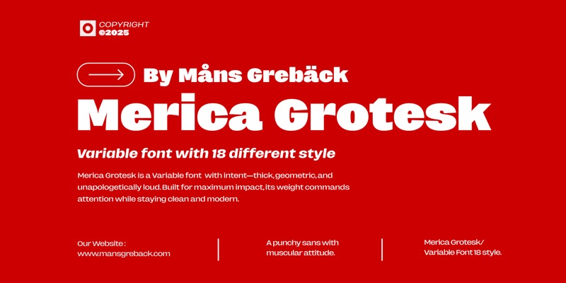 Merica Grotesk