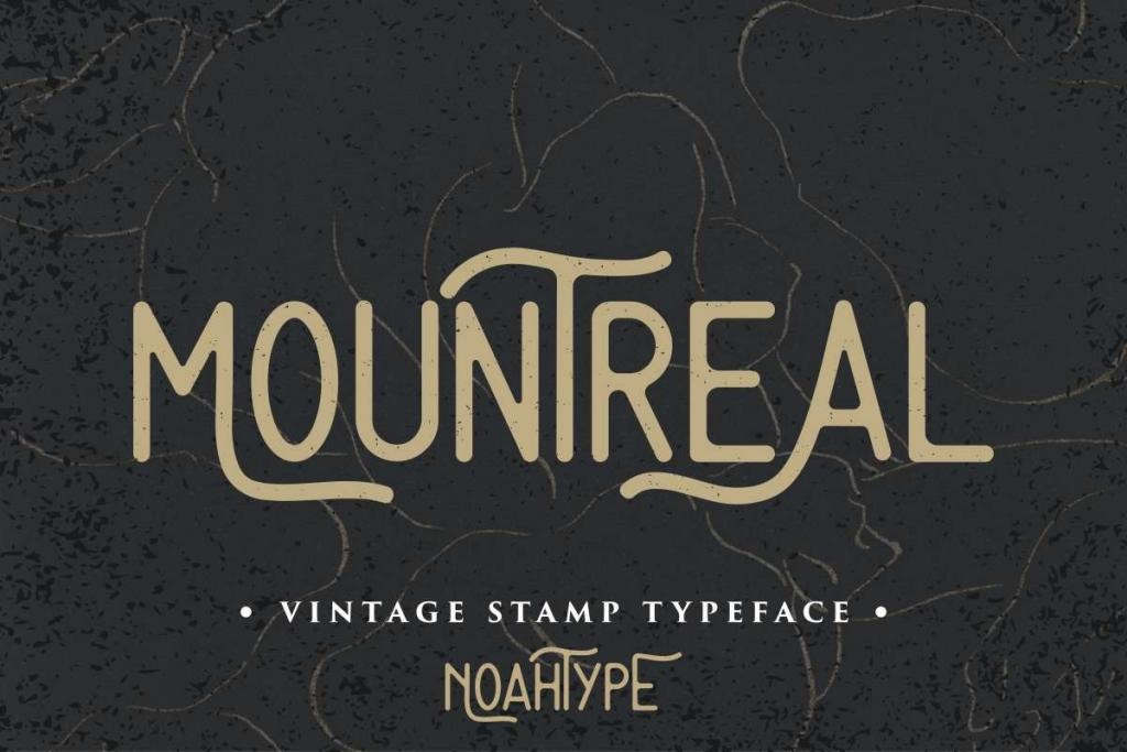 Mountreal Demo Font