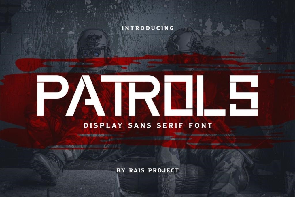 Patrols Demo Font