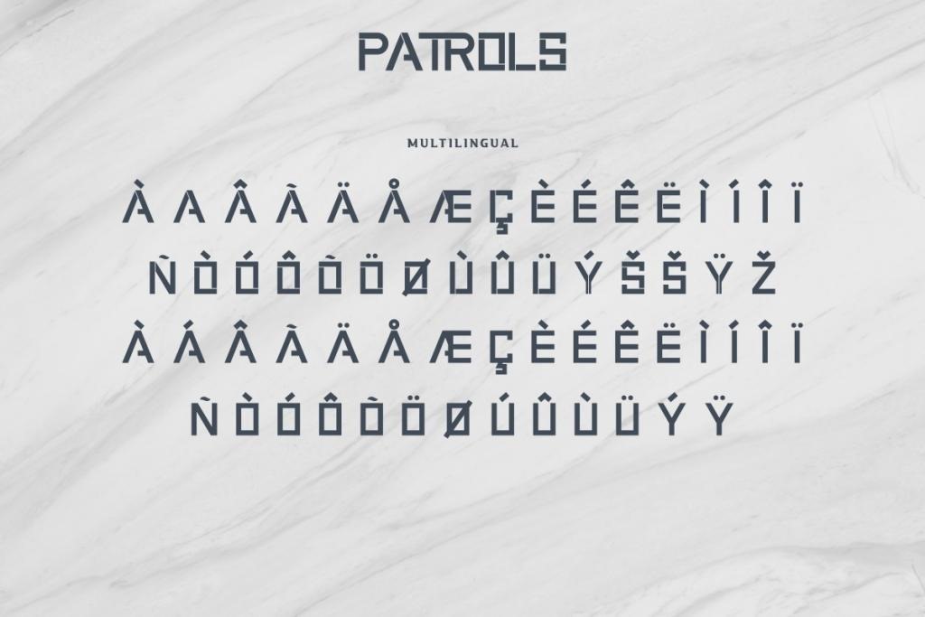 Patrols Demo Font