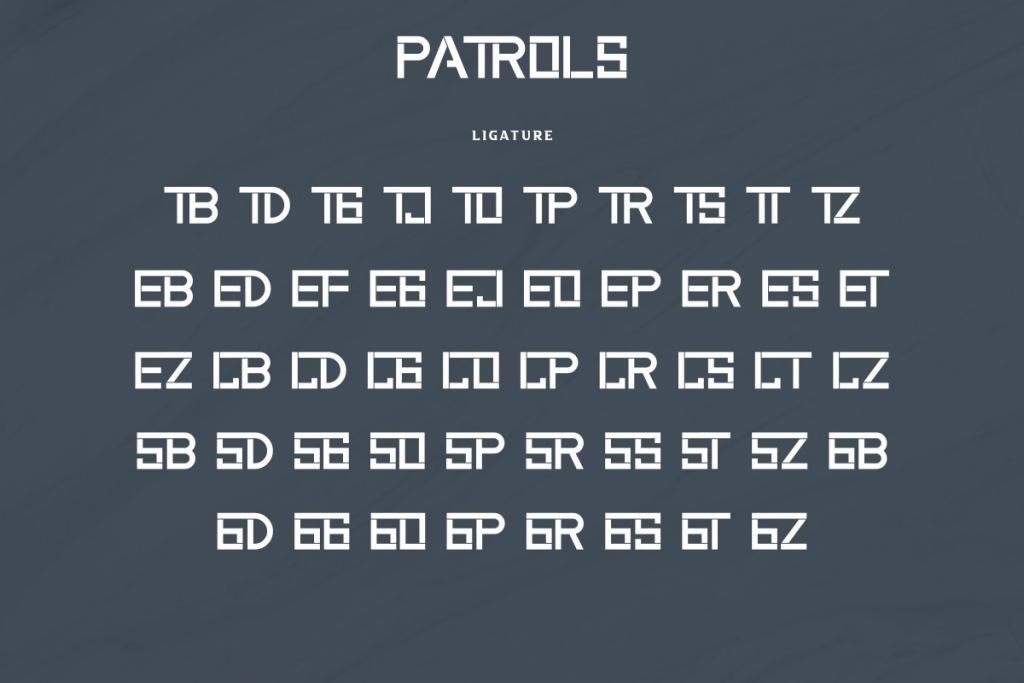 Patrols Demo Font