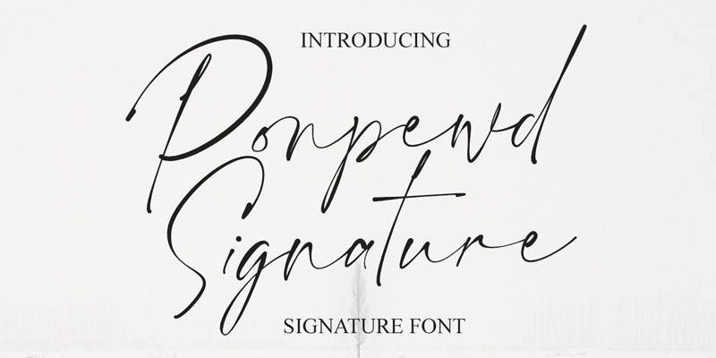 Ponpewd Signature