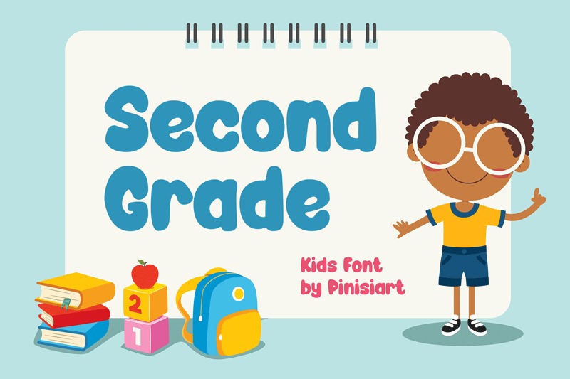 Second Grade Free Font