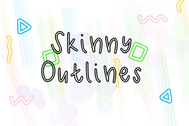 Skinny Outlines
