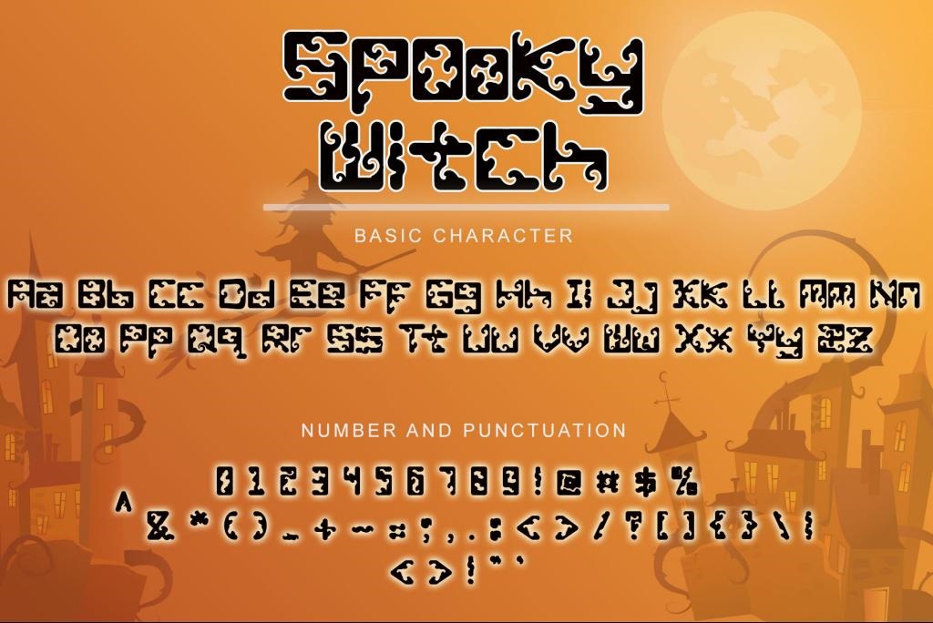 Spooky Witch- PERSONAL USE