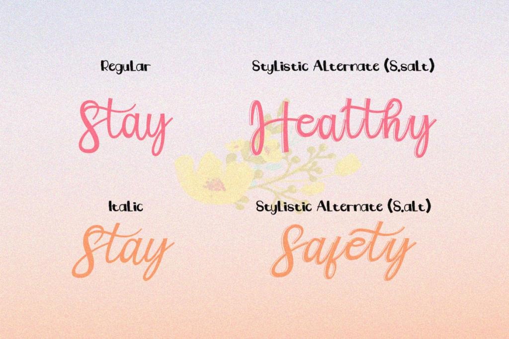 Stay Smile Font