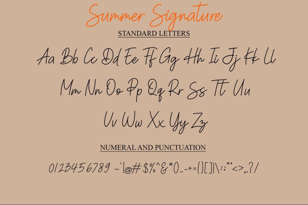 Summer Signature